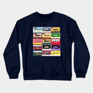 pattern cassette Crewneck Sweatshirt